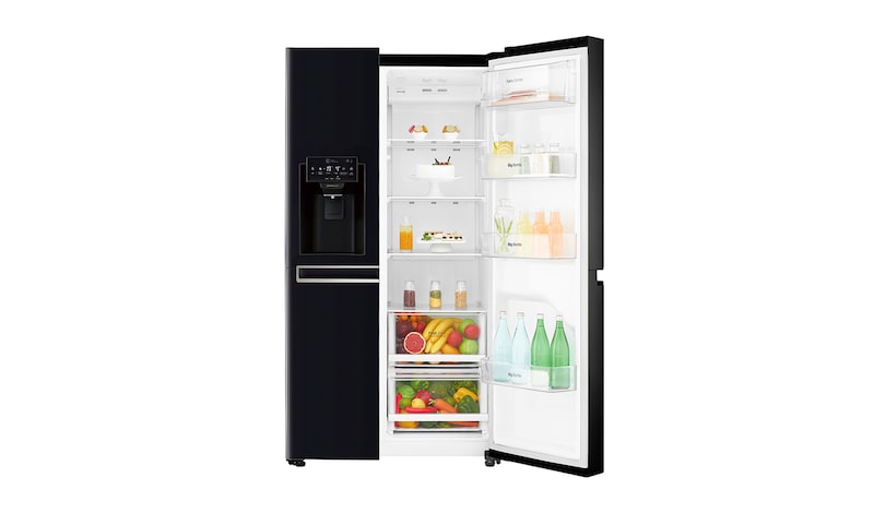 LG Smart Refrigerator with Plumbed Water and Ice Dispenser, GSL760WBXV
